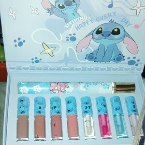 Stitch Themed Lip Gloss Set
